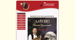 Desktop Screenshot of latcho-music.com